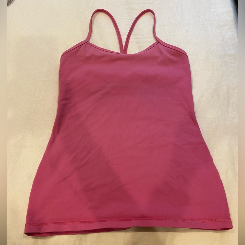 Pink Lululemon Tank Top